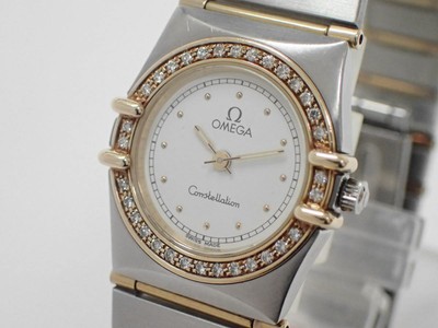 Купить omega constellation yellow gold 